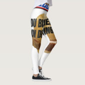 Leggings Leberkas - Du bist ned du wenn du HUNGER host (Droite)