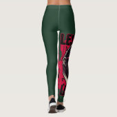 Leggings Leçons de patronne gorille (Dos)