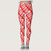 Leggings Lecteurs Netball, Love Netball Impression (Devant)