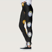 Leggings LED, fermer l'arrière - plan abstrait. (Gauche)