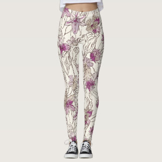 Leggings Légende de Lily Floral