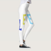 Leggings légende mot art (Droite)