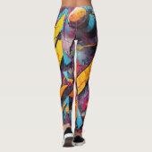 Leggings Légende multicolore (Dos)