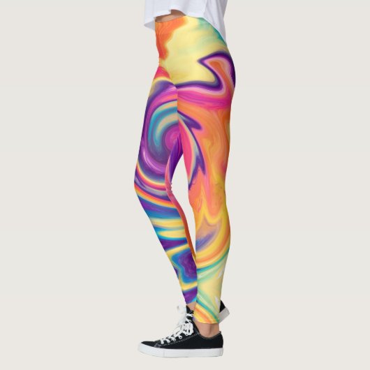 Leggings Légendes à Cravate de couleur vive (Gauche)