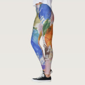 Leggings Légendes à éclaboussures de couleur (Gauche)