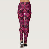 Leggings Légendes à motifs d'écarlate violet (Dos)