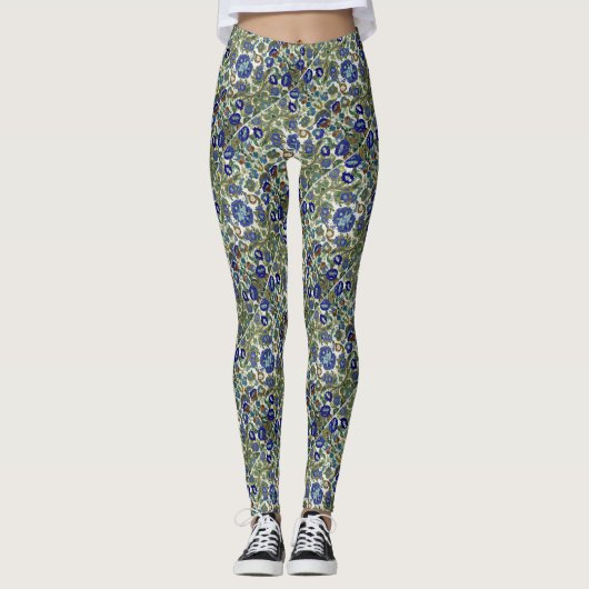 Leggings Légendes à motifs floraux (Devant)