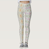 Leggings Légendes à motifs floraux (Devant)