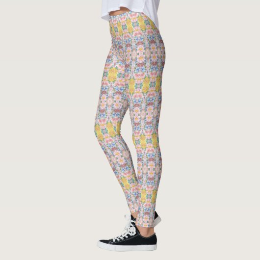 Leggings Légendes à motifs floraux (Gauche)