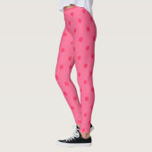 Leggings Légendes à pointes de framboise (Gauche)