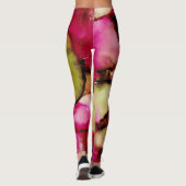 Leggings Légendes Abstraites Fuchsia brillantes (Dos)