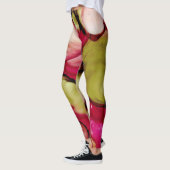 Leggings Légendes Abstraites Fuchsia brillantes (Gauche)