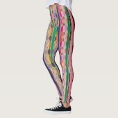 Leggings Légendes Abstraites multicouleurs (Gauche)