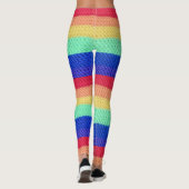 Leggings Légendes arc-en-ciel "croisées" (Dos)