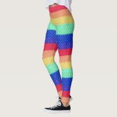 Leggings Légendes arc-en-ciel "croisées" (Gauche)