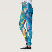 Leggings Légendes arc-en-ciel écrasées (Gauche)