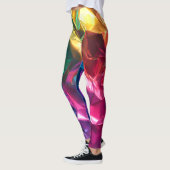 Leggings Légendes arc-en-ciel écrasées (Gauche)