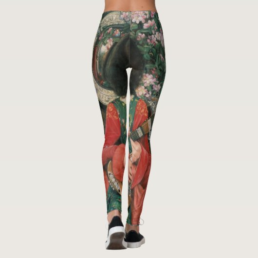 Leggings Légendes Art Portrait (Dos)