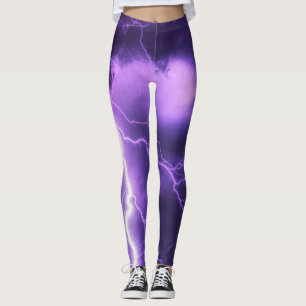 Leggings Légendes au pouvoir du tonnerre de nuit