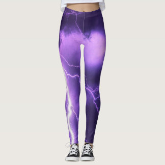 Leggings Légendes au pouvoir du tonnerre de nuit