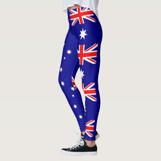 Leggings Légendes avec drapeau d'Australie (Gauche)