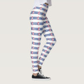 Leggings Légendes avec drapeau de Cincinnati City, USA (Droite)