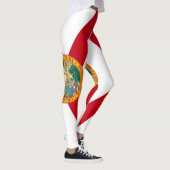 Leggings Légendes avec drapeau de Floride, États-Unis (Droite)