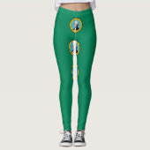 Leggings Légendes avec drapeau de l'État de Washington, Éta (Devant)