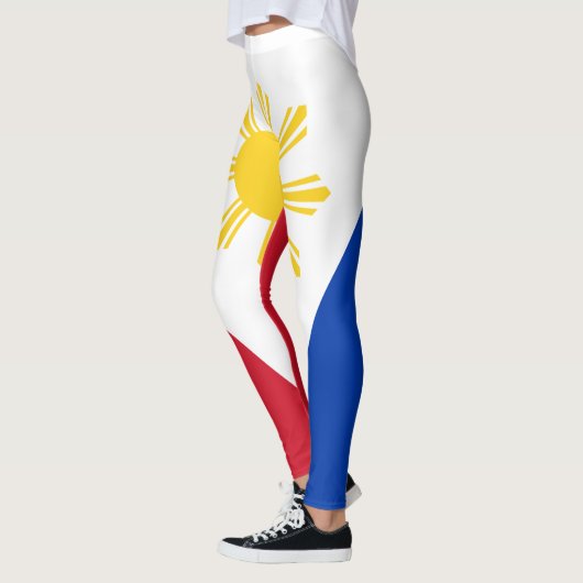 Leggings Légendes avec drapeau des Philippines (Gauche)