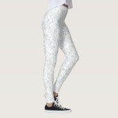 Leggings Légendes blanches et dentelles (Droite)