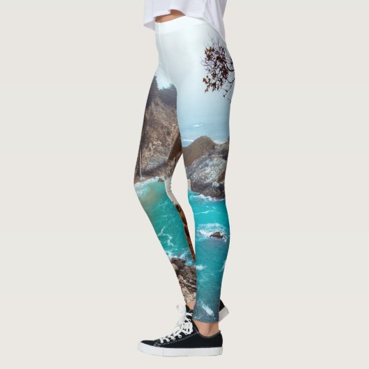 Leggings légendes bleues de l'océan (Gauche)