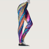Leggings Légendes brillantes de la séquence multicolore (Droite)