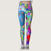 Leggings Légendes circulaires (Devant)