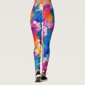 Leggings Légendes colorées (Dos)
