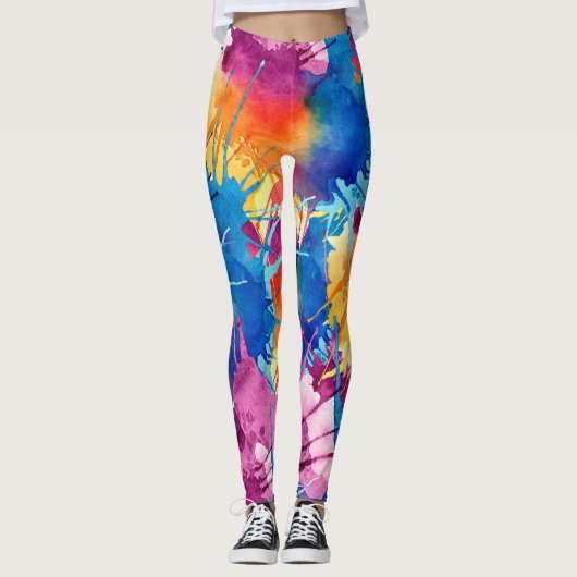 Leggings Légendes colorées (Devant)