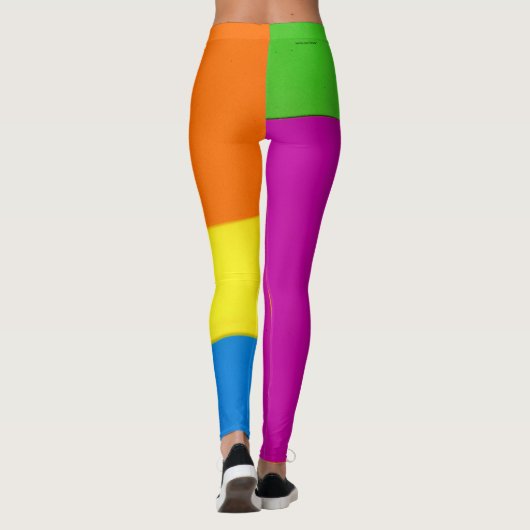 Leggings Légendes colorées (Dos)