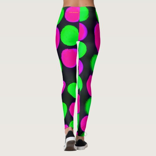 Leggings Légendes colorées (Dos)