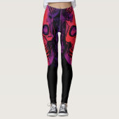 Leggings Légendes crâniennes (Devant)