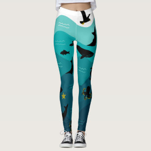 Leggings Légendes d'animaux marins