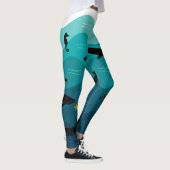 Leggings Légendes d'animaux marins (Droite)