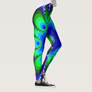 Leggings Légendes dans un style fantastique. Couleurs folle