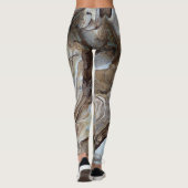 Leggings Légendes d'aquarelle pour les femmes de la mode (Dos)