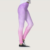 Leggings Légendes d'aquarelle violette (Droite)