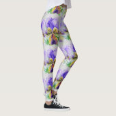 Leggings Légendes d'aquarelle violette de violet de violett (Droite)