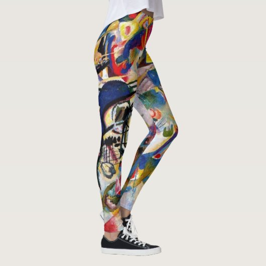 Leggings Légendes d'art abstrait de Vassily Kandinsky (Droite)