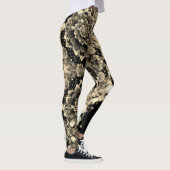 Leggings Légendes d'art fractal trippy (Droite)