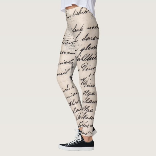 Leggings Légendes de calligraphie (Gauche)