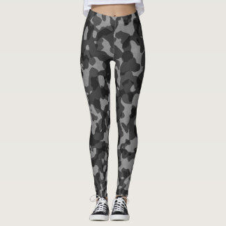 Leggings Légendes de camouflage noir/gris