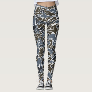 Leggings Légendes de camouflage pour femmes urbaines grise
