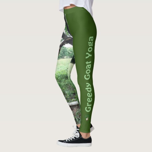 Leggings Légendes de chèvre cupides (Gauche)